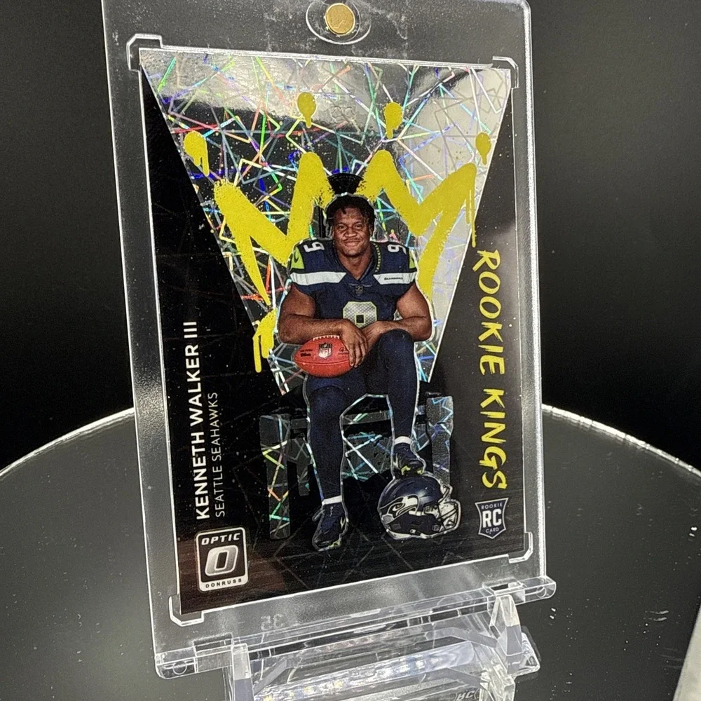 Panini 2022 Donruss Optic Rookie Kings Prizm Kenneth Walker III Seahawks #RK-18